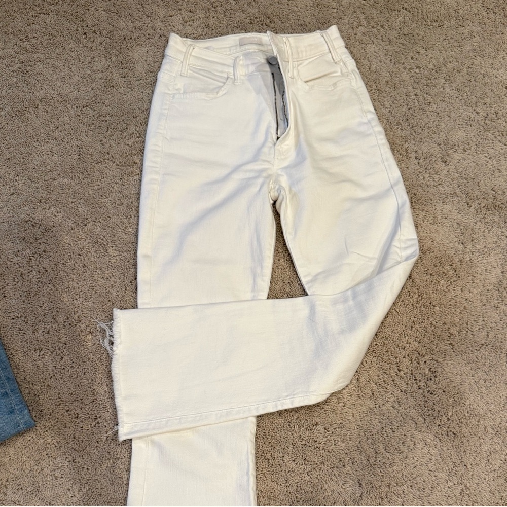 MOTHER Hustler Ankle Fray